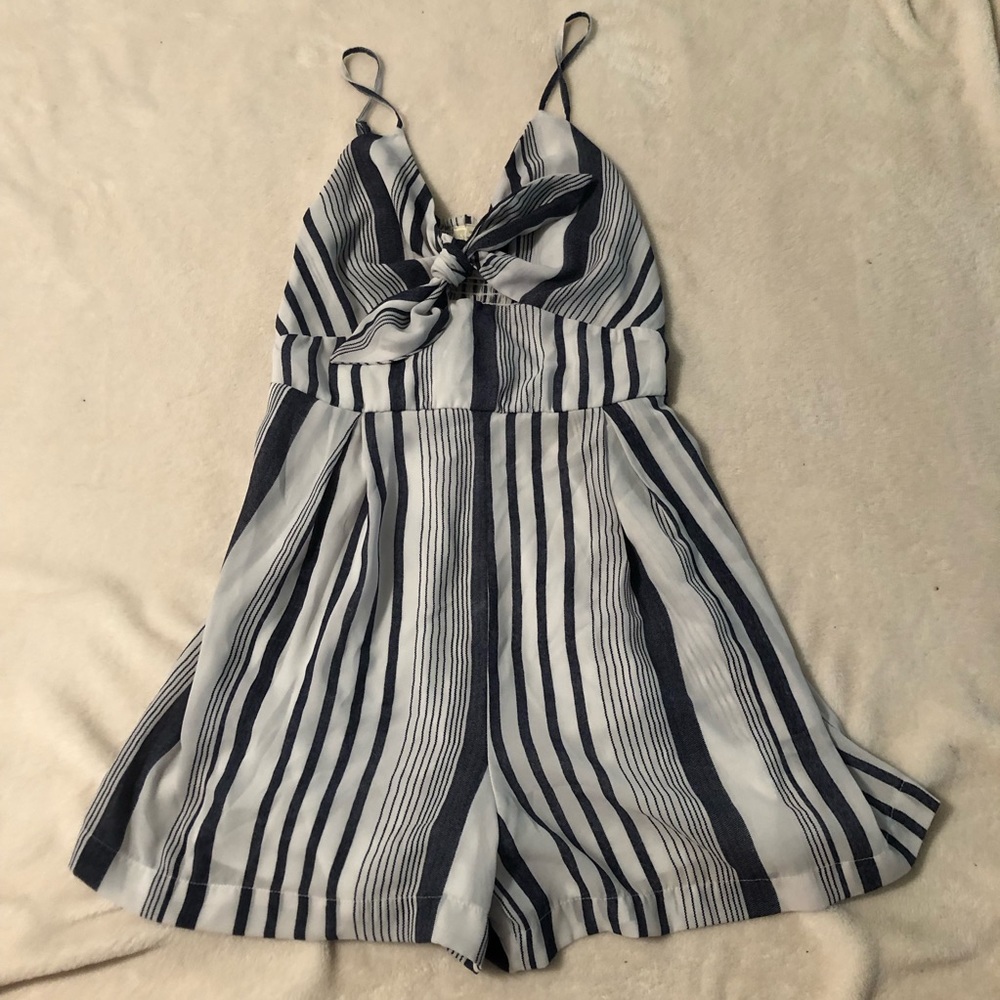 Striped Romper